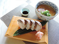 とろ鯖寿司ときつねうどんセット